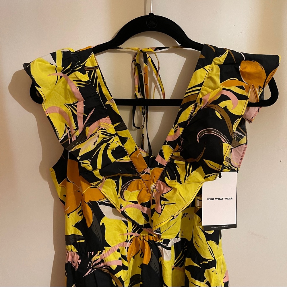 Who What Wear Floral Maxi Dress - Picture 5 of 6